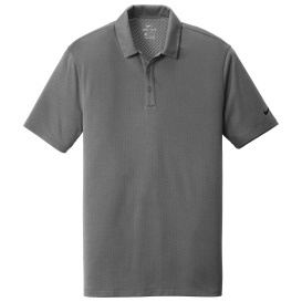 Nike NKAH6266 Dri-FIT Hex Textured Polo - Dark Grey