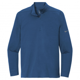 Nike NKBV6044 Dry 1/2-Zip Cover-Up - Gym Blue