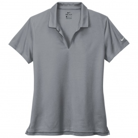 Nike NKDC1991 Ladies Dri-FIT Micro Pique 2.0 Polo - Cool Grey