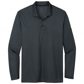 Nike NKDC2104 Dri-FIT Micro Pique 2.0 Long Sleeve Polo - Anthracite