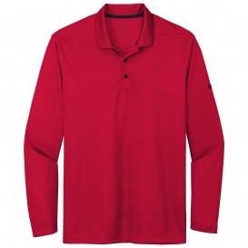 Nike NKDC2104 Dri-FIT Micro Pique 2.0 Long Sleeve Polo - University Red