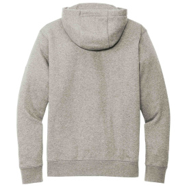 Nike NKDR1513 Club Fleece Sleeve Swoosh Full-Zip Hoodie - Dark Grey Heather