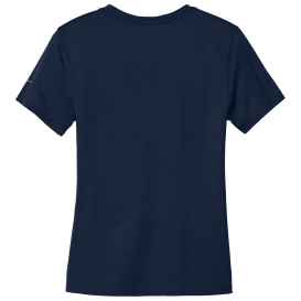 Nike NKDX8734 Ladies Swoosh Sleeve rLegend Tee - College Navy