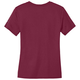 Nike NKDX8734 Ladies Swoosh Sleeve rLegend Tee - Team Maroon