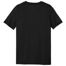 Nike NKDX8787 Youth Swoosh Sleeve rLegend Tee - Black