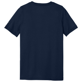 Nike NKDX8787 Youth Swoosh Sleeve rLegend Tee - College Navy