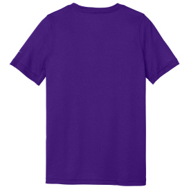 Nike NKDX8787 Youth Swoosh Sleeve rLegend Tee - Court Purple