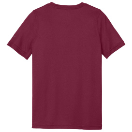 Nike NKDX8787 Youth Swoosh Sleeve rLegend Tee - Team Maroon