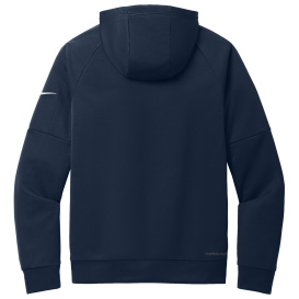 Nike NKFD9742 Therma-FIT Pocket 1/4-Zip Fleece Hoodie - Navy