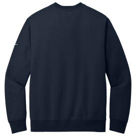 Nike NKFD9863 Club Fleece Sleeve Swoosh Crew - Midnight Navy