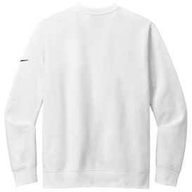 Nike NKFD9863 Club Fleece Sleeve Swoosh Crew - White
