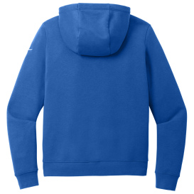 Nike NKFD9889 Ladies Club Fleece Sleeve Swoosh Pullover Hoodie - Game Royal