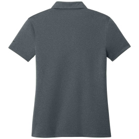Nike NKFQ4793 Ladies Dri-FIT Smooth Heather Polo - Anthracite Heather