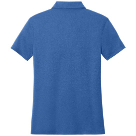 Nike NKFQ4793 Ladies Dri-FIT Smooth Heather Polo - Game Royal Heather