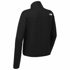 The North Face NF0A8C5H Ladies Double-Knit 1/2-Zip Fleece - TNF Black