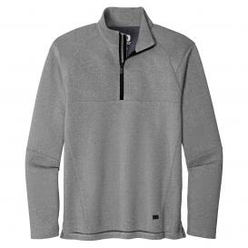 OGIO OG821 Transition 1/4-Zip Sweatshirt - Petrol Grey Heather