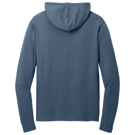 Port & Company PC099H Beach Wash Garment-Dyed Pullover Hooded Tee - Denim Blue