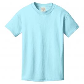 Port & Company PC099Y Youth Beach Wash Garment-Dyed Tee - Glacier