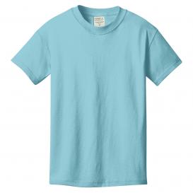 Port & Company PC099Y Youth Beach Wash Garment-Dyed Tee - Mist