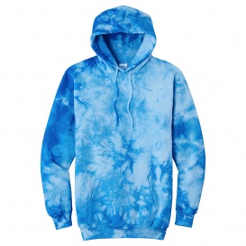 Port & Company PC144 Crystal Tie-Dye Pullover Hoodie - Sky Blue