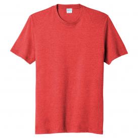 Port & Company PC330 Tri-Blend Tee - Bright Red Heather