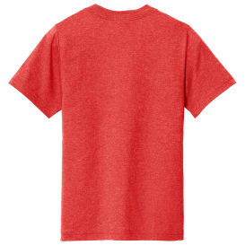Port & Company PC330Y Youth Tri-Blend Tee - Bright Red Heather