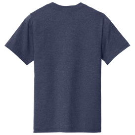 Port & Company PC330Y Youth Tri-Blend Tee - Team Navy Heather