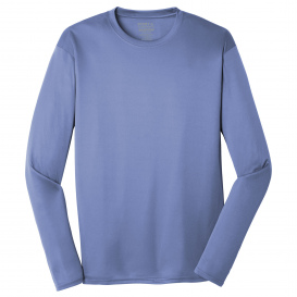 Port & Company PC380LS Long Sleeve Performance Tee - Carolina Blue