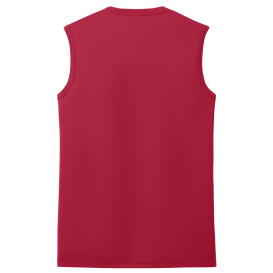 Port & Company PC380SL Performance Sleeveless Tee - Red
