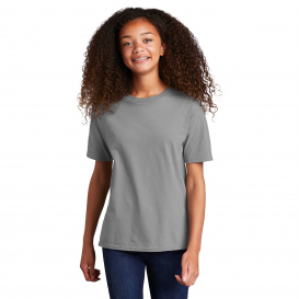 Port & Company PC450Y Youth Fan Favorite Tee - Medium Grey