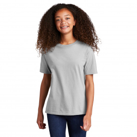 Port & Company PC450Y Youth Fan Favorite Tee - Silver