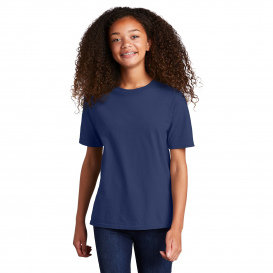 Port & Company PC450Y Youth Fan Favorite Tee - Team Navy