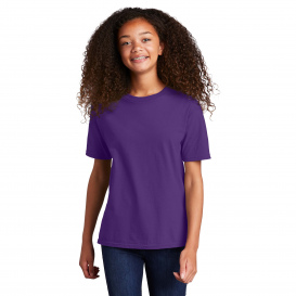 Port & Company PC450Y Youth Fan Favorite Tee - Team Purple