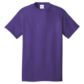 Port & Company PC54 Core Cotton Tee - Team Purple