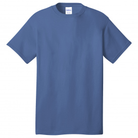 Port & Company PC54T Tall Core Cotton Tee - Neon Blue