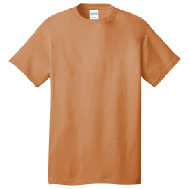 Port & Company PC54T Tall Core Cotton Tee - Neon Orange