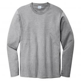 Port & Company PC600LS Long Sleeve Bouncer Tee - Athletic Heather