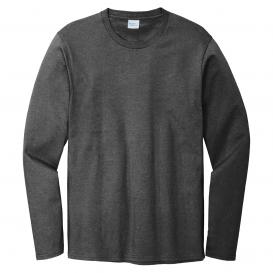 Port & Company PC600LS Long Sleeve Bouncer Tee - Dark Heather Grey