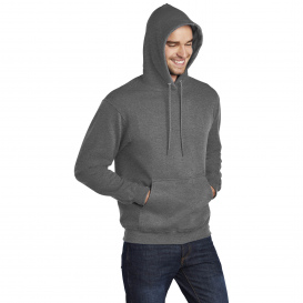 Port & Company PC78H Core Fleece Pullover Hooded Sweatshirt - Graphite Heather