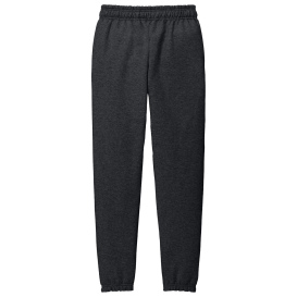 Port & Company PC78SP Core Fleece Sweatpants - Dark Heather Grey