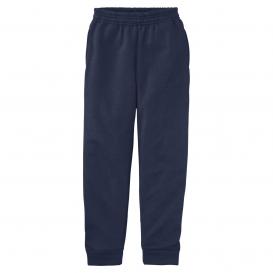 Port & Company PC78YJ Youth Core Fleece Joggers - Navy
