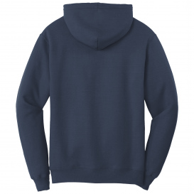 Port & Company PC79H Fleece Pullover Hooded Sweatshirt - Navy