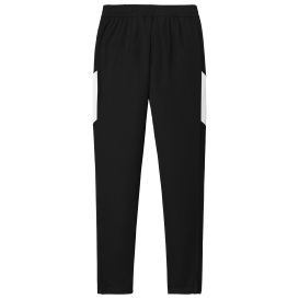 Sport-Tek PST800 Travel Pants - Black/White