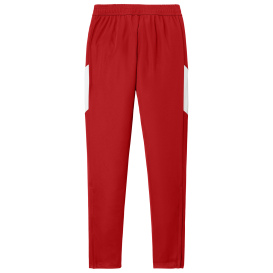 Sport-Tek PST800 Travel Pants - Deep Red/White