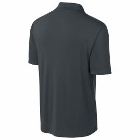 Sport-Tek ST104 Competitor United Polo - Iron Grey/White
