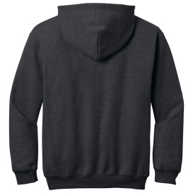 Gildan SF500B Youth Softstyle Midweight Fleece Hoodie - Dark Heather