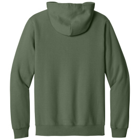 Gildan SF600 Midweight Fleece Full-Zip Hooded Sweatshirt - Military Green