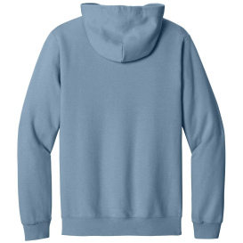 Gildan SF600 Midweight Fleece Full-Zip Hooded Sweatshirt - Stone Blue