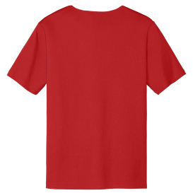 Sport-Tek ST100 Competitor United Crew - Deep Red/White