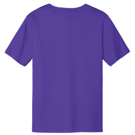 Sport-Tek ST100 Competitor United Crew - Purple/White